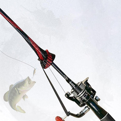 2Pcs Rod Sock Fishing Rod Sleeve Protector Pole Gloves Fishing Tools - Red V1308-DSZKI-396-2
