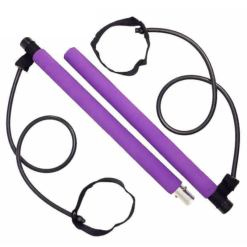 Pilates Exercise Bar With Resistance Band For Whole Body Workouts V1308-DSZKI-399