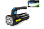 LED Flashlight Rechargeable Portable Light for Outdoor Camping Hiking Super Brightest Flashlights Emergency V1308-DSZKI-4