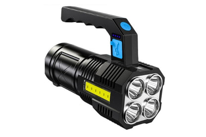 LED Flashlight Rechargeable Portable Light for Outdoor Camping Hiking Super Brightest Flashlights Emergency V1308-DSZKI-4