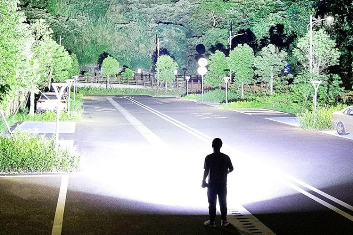 LED Flashlight Rechargeable Portable Light for Outdoor Camping Hiking Super Brightest Flashlights Emergency V1308-DSZKI-4
