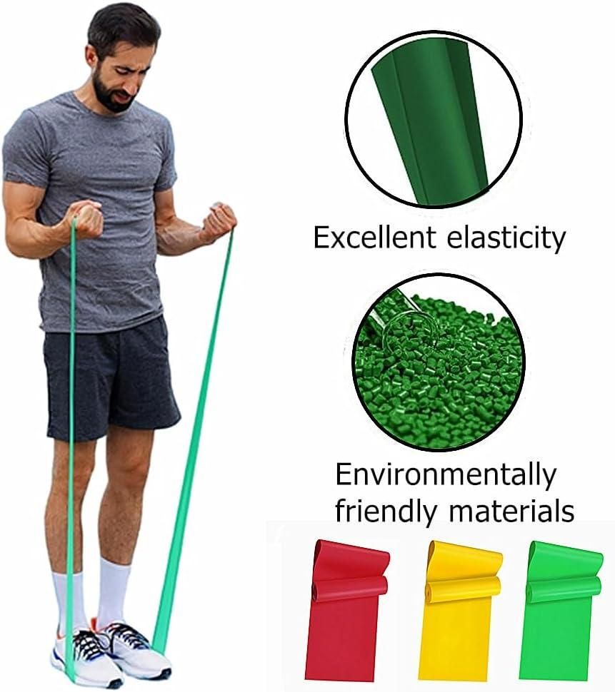 Resistance Belt Three-color Professional Elastic for Yoga Pilates V1308-DSZKI-400