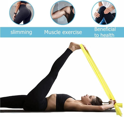 Resistance Belt Three-color Professional Elastic for Yoga Pilates V1308-DSZKI-400