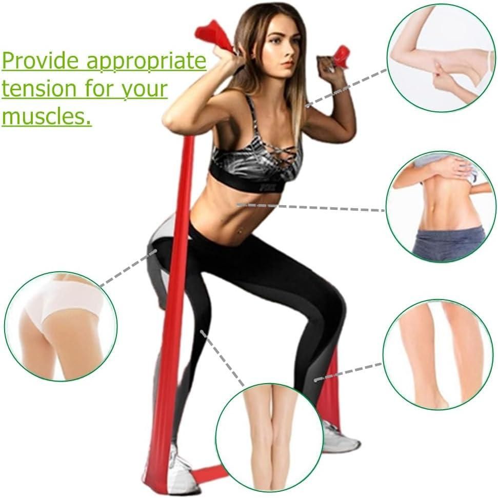 Resistance Belt Three-color Professional Elastic for Yoga Pilates V1308-DSZKI-400