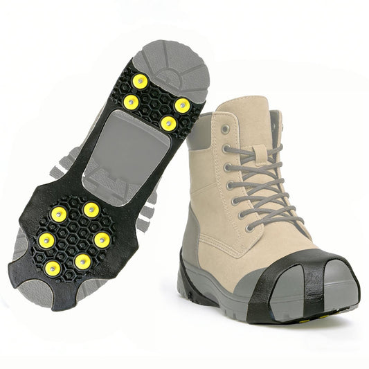 Winter Ice Cleats Snow Shoe Grips Anti-Slip Covers Outdoor Climbing Hiking (XL) V1308-DSZKI-404-4