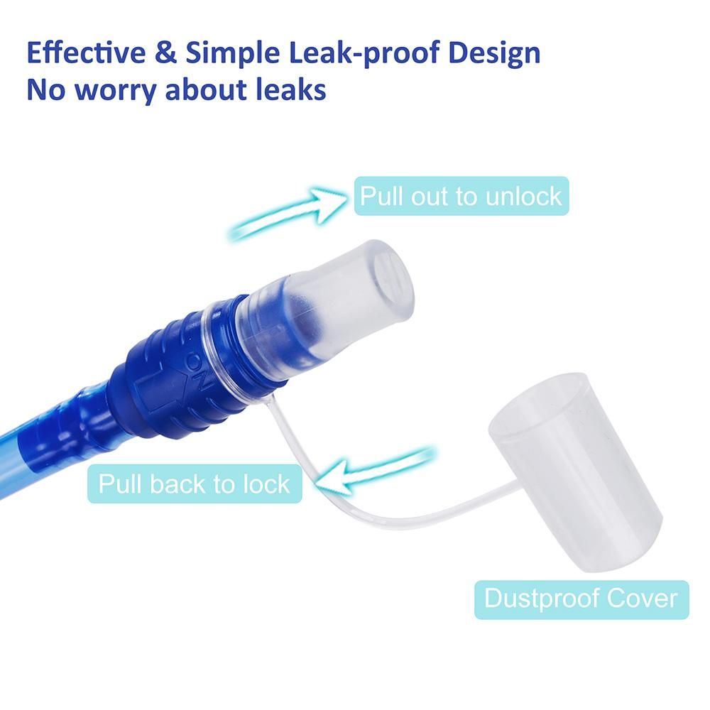 2 Liter Hydration Bladder Leak Proof Water Reservoir for Running Hiking Camping Cycling Climbing V1308-DSZKI-408