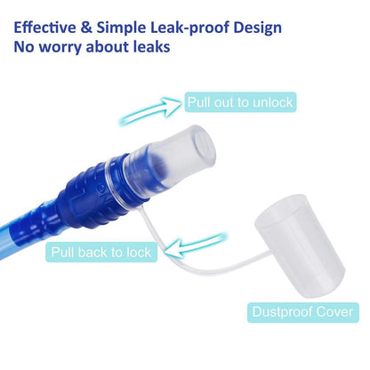 2 Liter Hydration Bladder Leak Proof Water Reservoir for Running Hiking Camping Cycling Climbing V1308-DSZKI-408