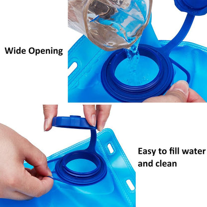 2 Liter Hydration Bladder Leak Proof Water Reservoir for Running Hiking Camping Cycling Climbing V1308-DSZKI-408