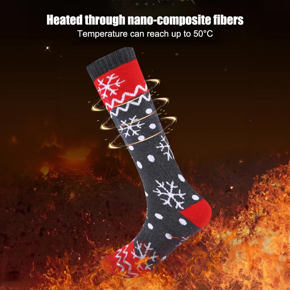 Heated Socks Rechargeable 5000mAh APP Remote Control Washable Winter (Blue) V1308-DSZKI-411
