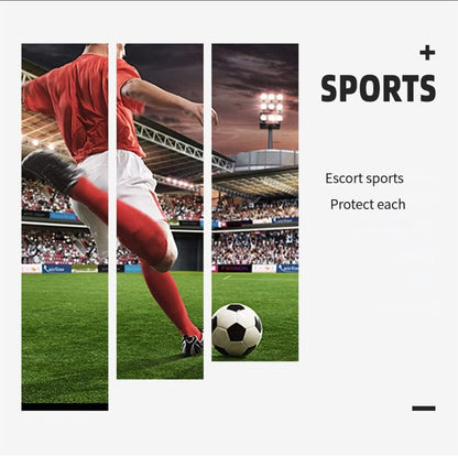 Professional Football Calf Compression Leg Guard 2 Pairs (Red) V1308-DSZKI-414