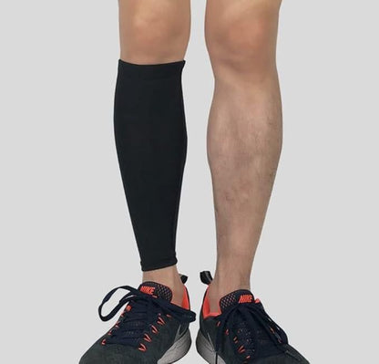 Professional Football Calf Compression Leg Guard 2 Pairs (Red) V1308-DSZKI-414