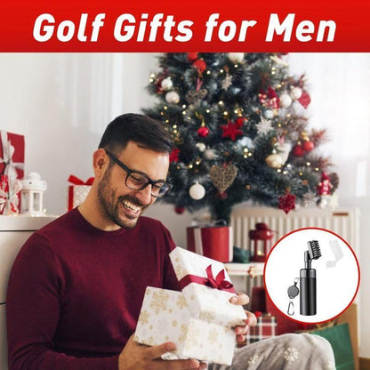 Golf Club Cleaner Brush with 5oz Water Spray Bottle Golf Cleaning Kit with Clip V1308-DSZKI-416