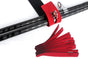 10Pcs Fishing Rod Straps Fishing Rod Clips for Casting Spinning Fly Rods - Red V1308-DSZKI-417-1