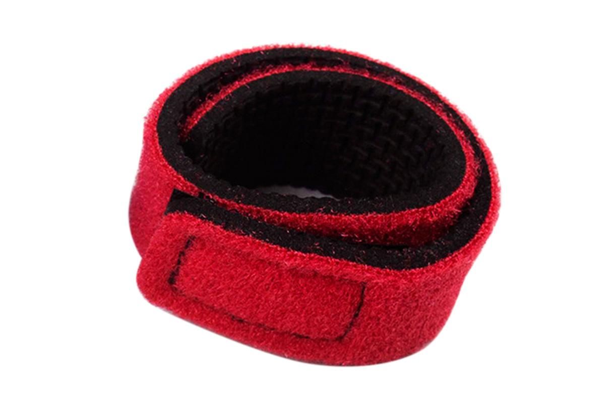 10Pcs Fishing Rod Straps Fishing Rod Clips for Casting Spinning Fly Rods - Red V1308-DSZKI-417-1