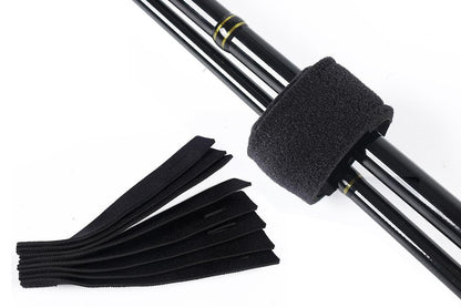 10Pcs Fishing Rod Straps Fishing Rod Clips for Casting Spinning Fly Rods - Red V1308-DSZKI-417-1