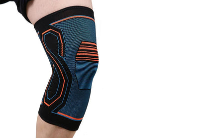 2-Pack Knitted Knee Support Sleeve Leg Brace for Gym Sports Running(M) V1308-DSZKI-418-3