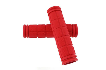 2PCS Bicycle Handle Bar Grips Rubber Grips For BMX MTB Cycle Road Mountain Bike - Red V1308-DSZKI-419-1