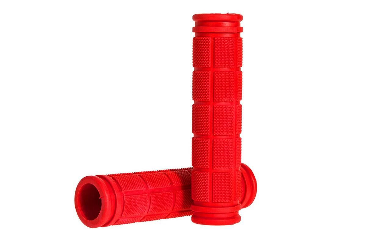 2PCS Bicycle Handle Bar Grips Rubber Grips For BMX MTB Cycle Road Mountain Bike - Red V1308-DSZKI-419-1