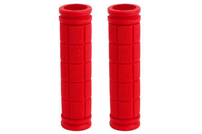 2PCS Bicycle Handle Bar Grips Rubber Grips For BMX MTB Cycle Road Mountain Bike - Red V1308-DSZKI-419-1