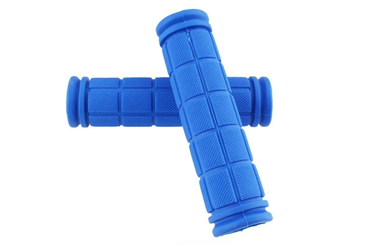 2PCS Bicycle Handle Bar Grips Rubber Grips For BMX MTB Cycle Road Mountain Bike - Blue V1308-DSZKI-419-2