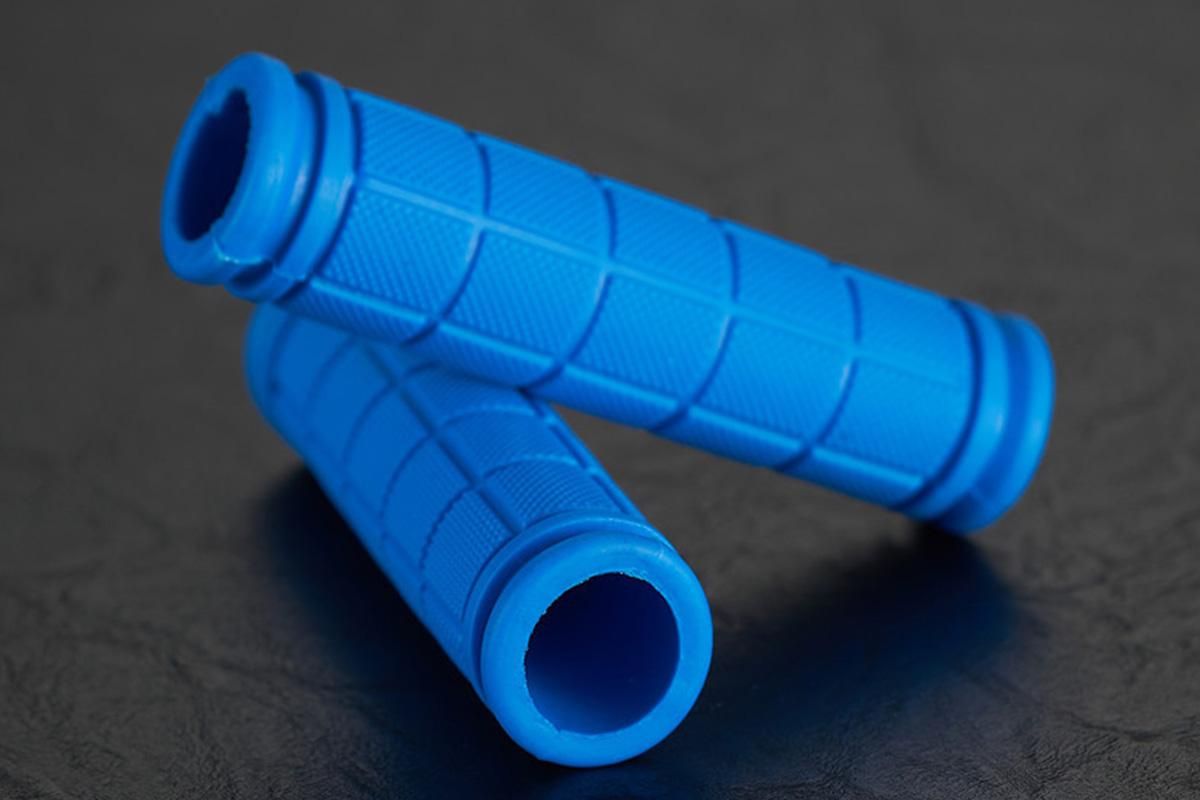 2PCS Bicycle Handle Bar Grips Rubber Grips For BMX MTB Cycle Road Mountain Bike - Blue V1308-DSZKI-419-2