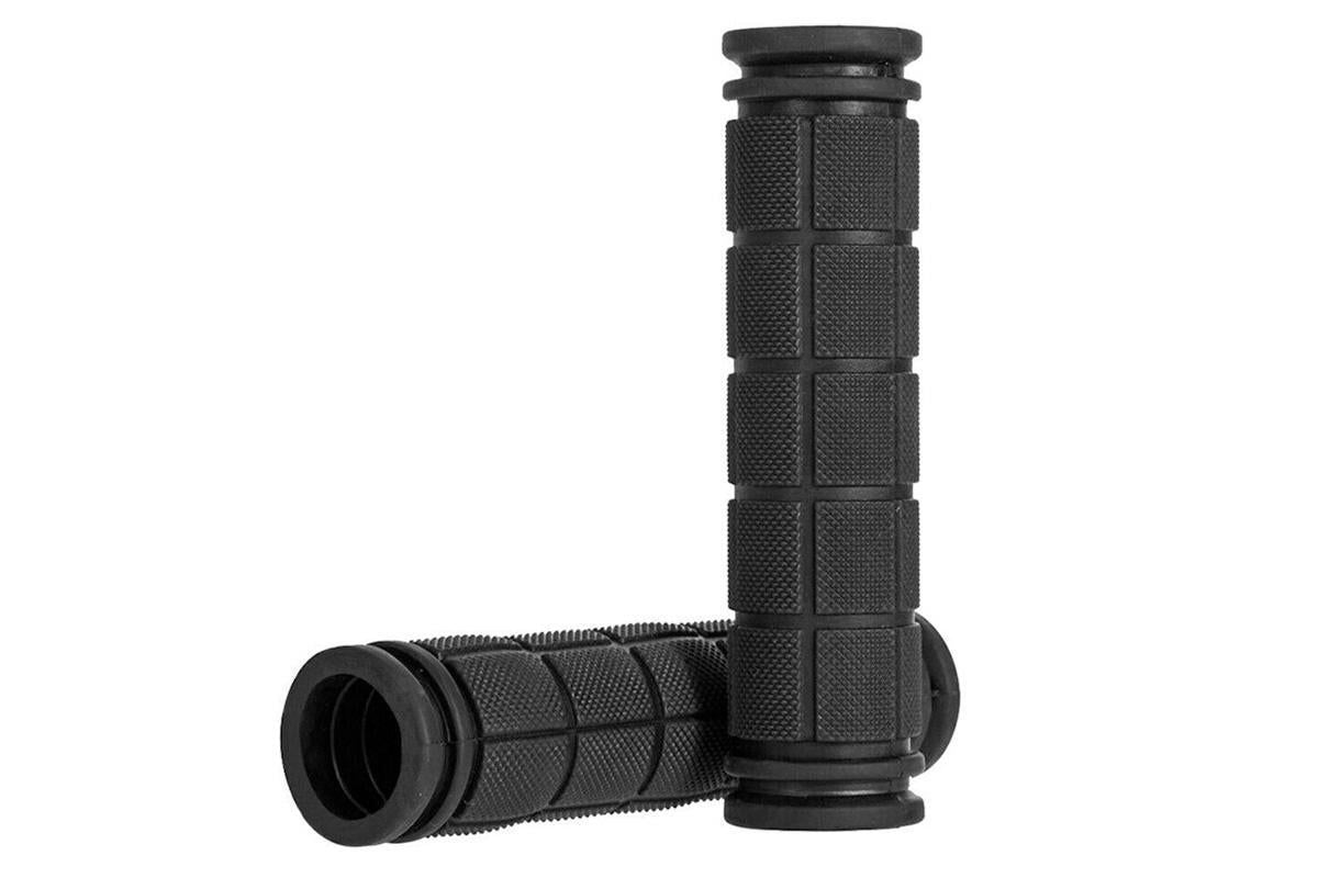 2PCS Bicycle Handle Bar Grips Rubber Grips For BMX MTB Cycle Road Mountain Bike - Black V1308-DSZKI-419-3