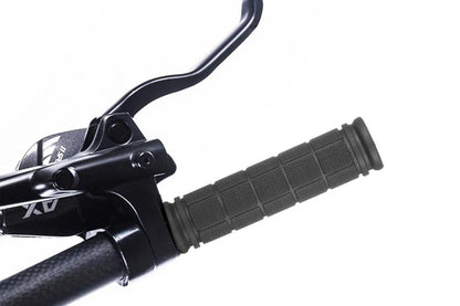 2PCS Bicycle Handle Bar Grips Rubber Grips For BMX MTB Cycle Road Mountain Bike - Black V1308-DSZKI-419-3