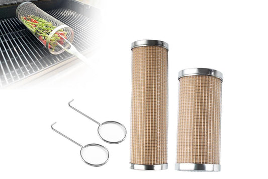 Rolling Grilling Basket -20cm V1308-DSZKI-42-1