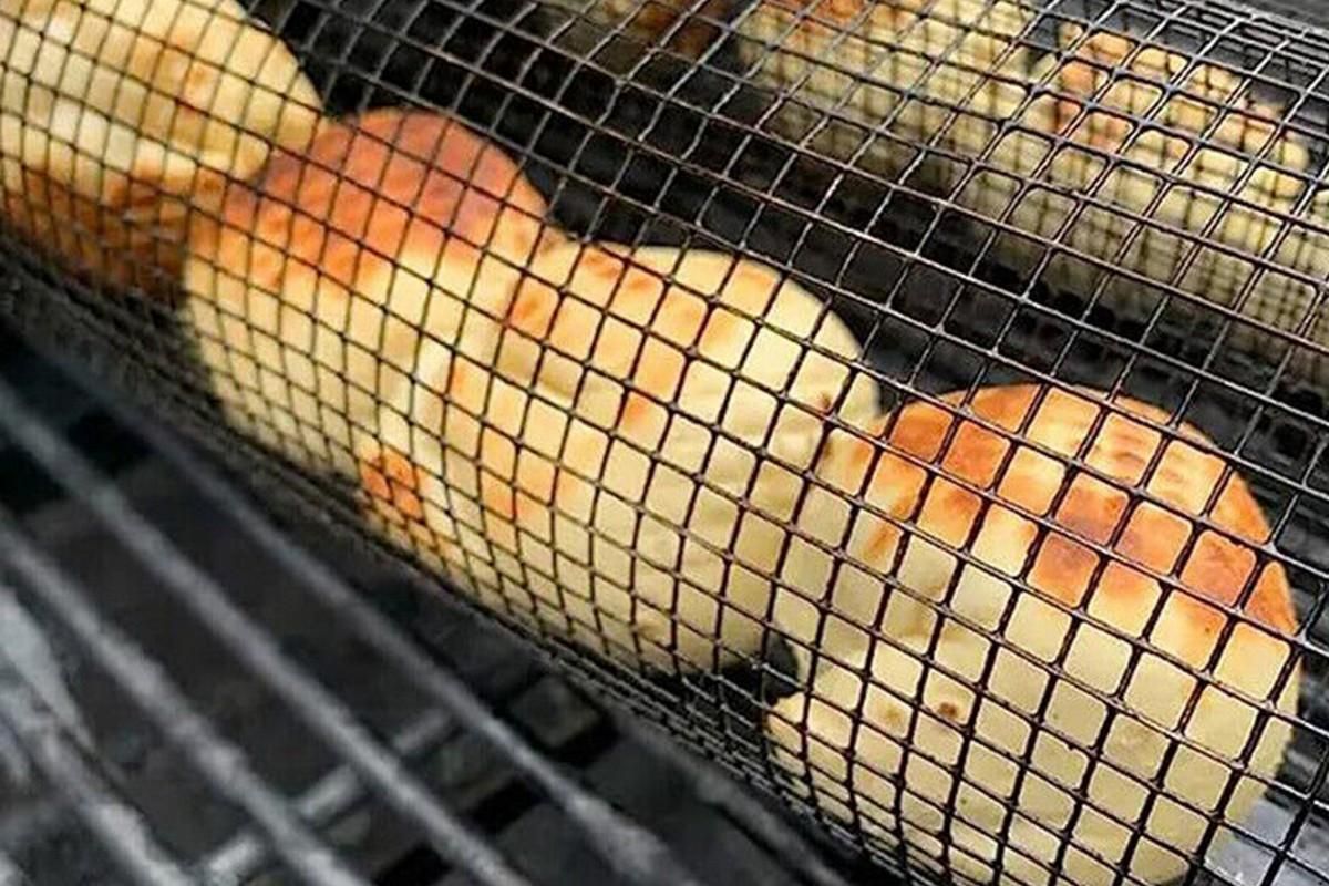 Rolling Grilling Basket -30cm V1308-DSZKI-42-2