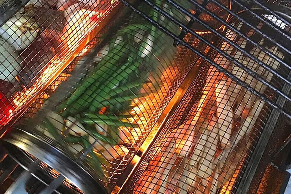 Rolling Grilling Basket -30cm V1308-DSZKI-42-2