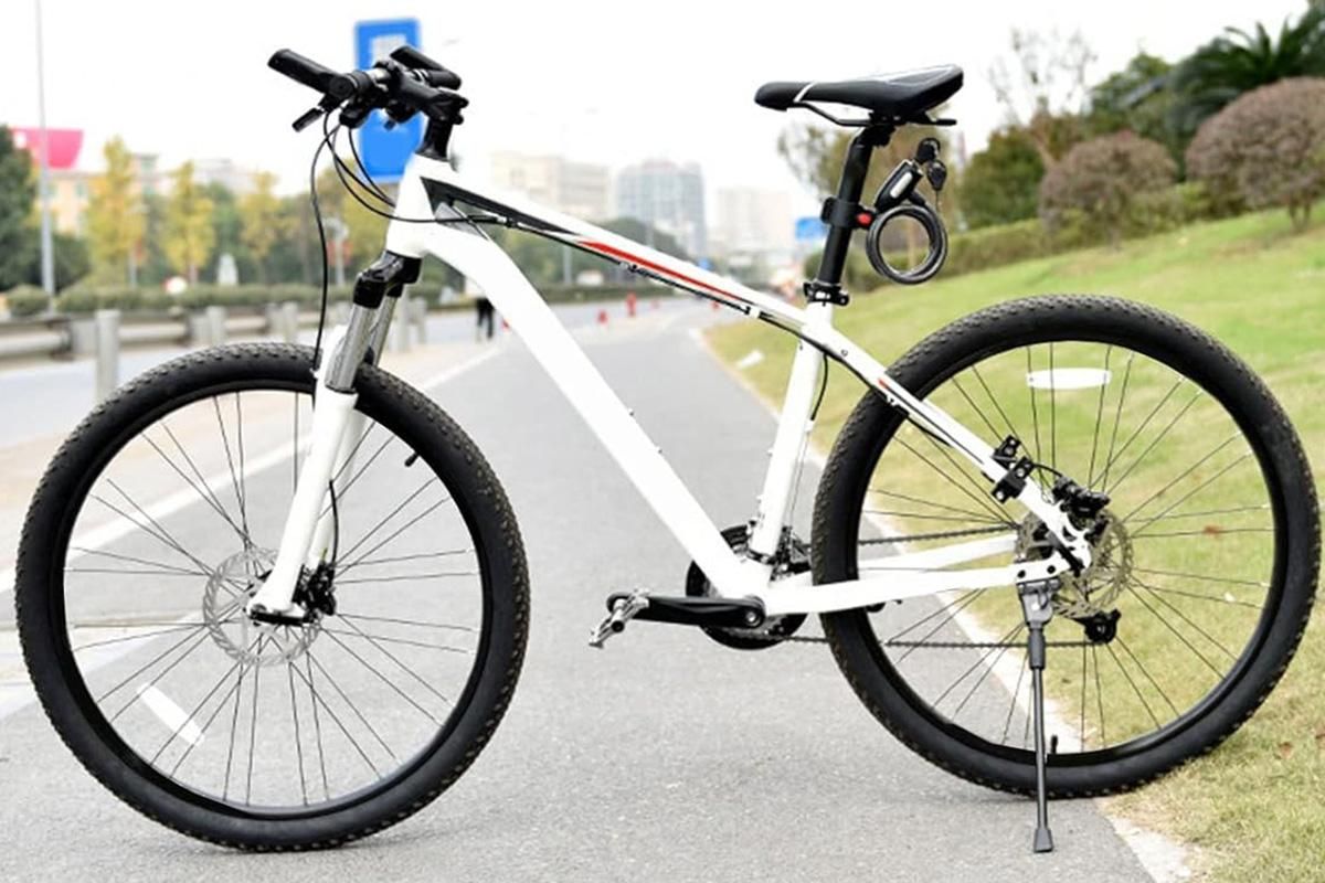 4FT Combination Bike Lock Heavy Duty Anti-Theft Cable Lock for Bicycles E-Bikes V1308-DSZKI-420