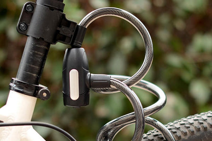 4FT Combination Bike Lock Heavy Duty Anti-Theft Cable Lock for Bicycles E-Bikes V1308-DSZKI-420
