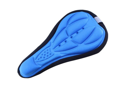 Bicycle Seat Cover with 3D Gel Padding (Blue) V1308-DSZKI-421-1