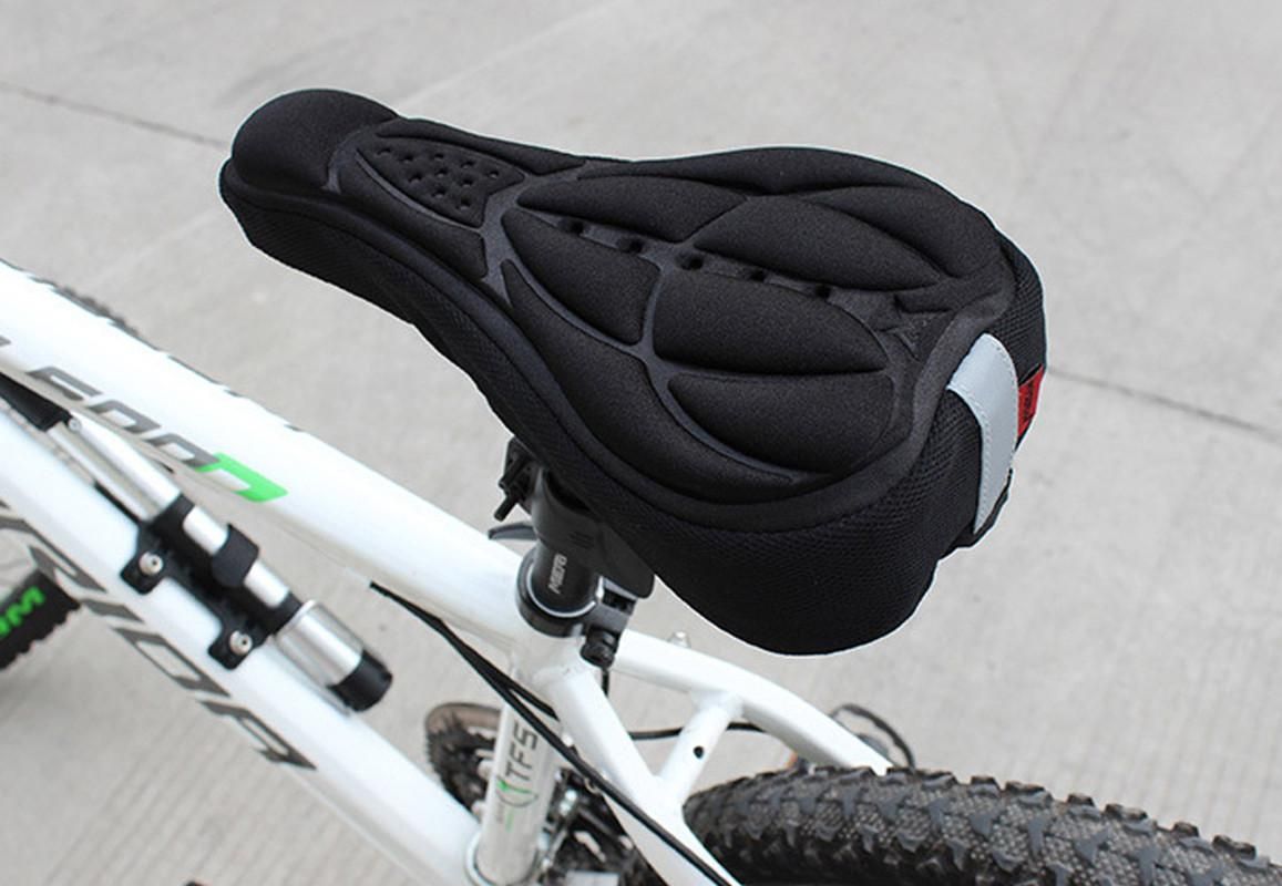 Bicycle Seat Cover with 3D Gel Padding (Red) V1308-DSZKI-421-3