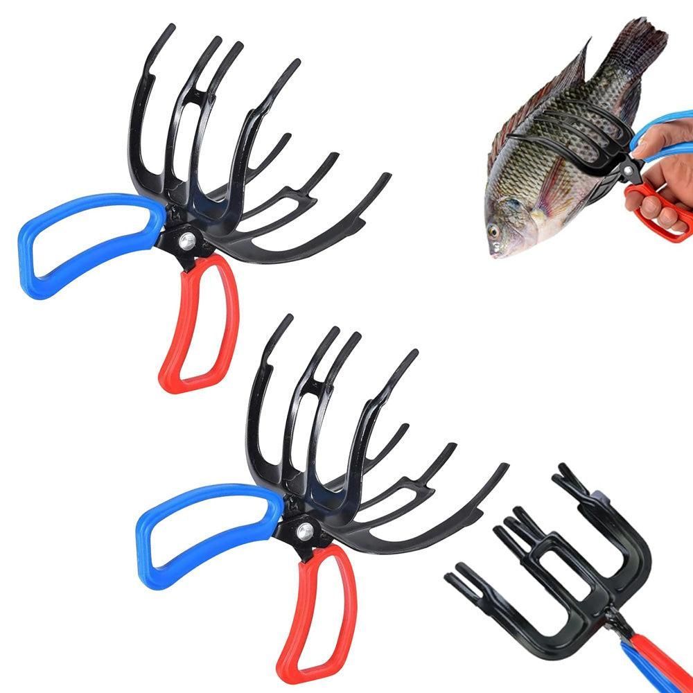 Fishing Pliers Gripper Metal Fish Control Clamp Claw Tong Grip Forceps Tackle V1308-DSZKI-428