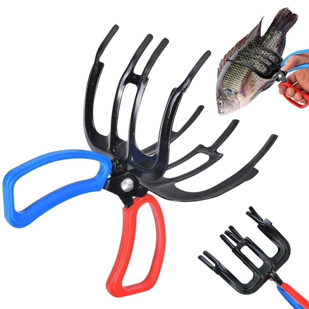 Fishing Pliers Gripper Metal Fish Control Clamp Claw Tong Grip Forceps Tackle V1308-DSZKI-428