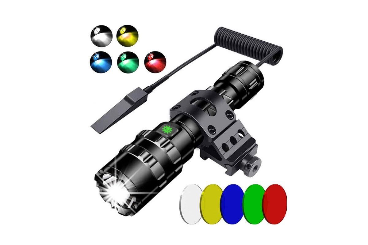 Rechargeable Flashlights High Lumens Flashlight Powerful Tactical Flashlights Flashlight for Emergency Camping V1308-DSZKI-43
