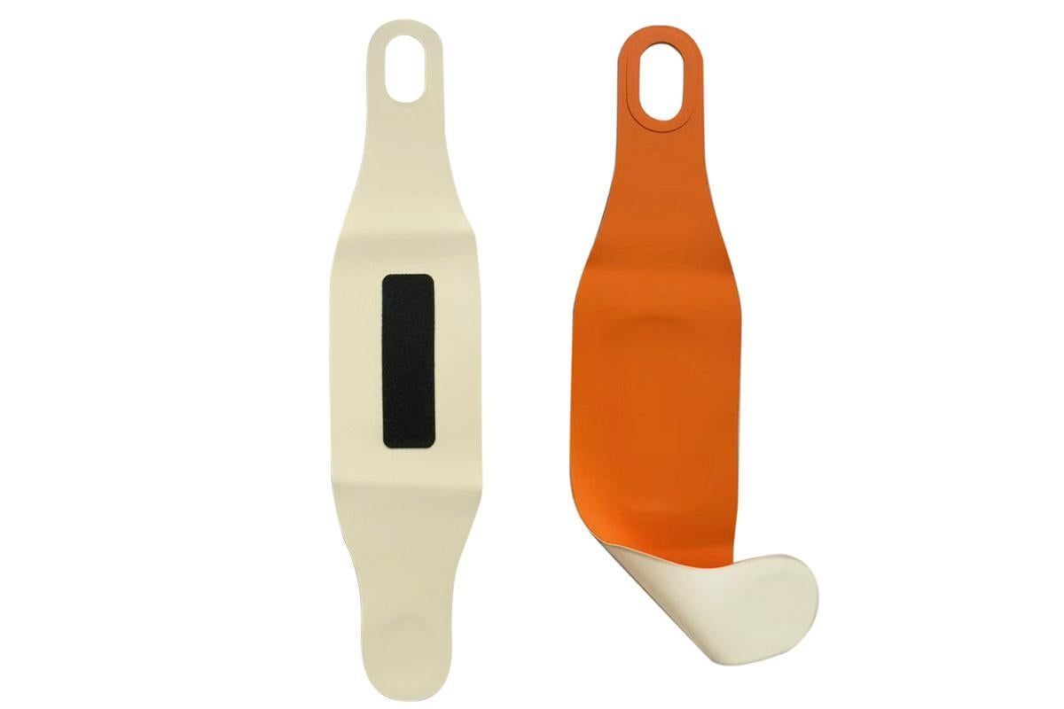 2X Adjustable Wrist Brace Wrist Support Protection Strap Compatible With Both Hands - Orange V1308-DSZKI-435-2