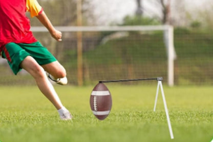 Football Kicking Tee Metal Place Kicking Stand for Field Goal Kicks -White V1308-DSZKI-438-1