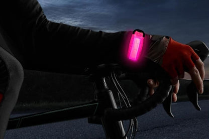 LED Light-Up Armband Safety Belt Night Running Cycling Arm Band -Pink V1308-DSZKI-442-1
