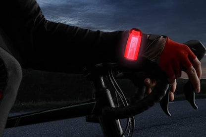 LED Light-Up Armband Safety Belt Night Running Cycling Arm Band -Red V1308-DSZKI-442-2
