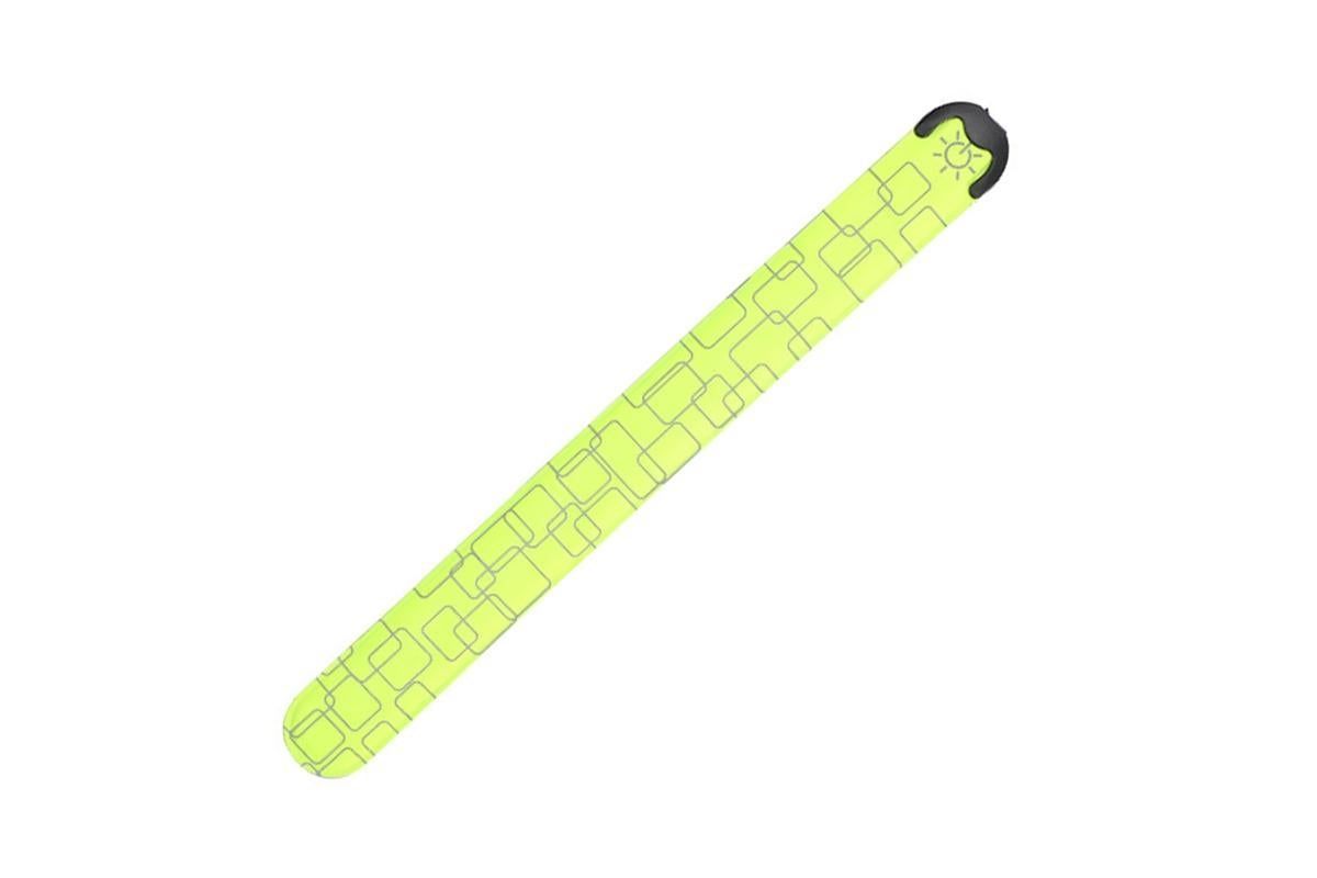 LED Light-Up Armband Safety Belt Night Running Cycling Arm Band -Green V1308-DSZKI-442-3