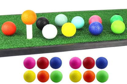 PU Sponge Ball 24Pcs Golf Practice Foam Balls Indoor Outdoor Training Ball V1308-DSZKI-444