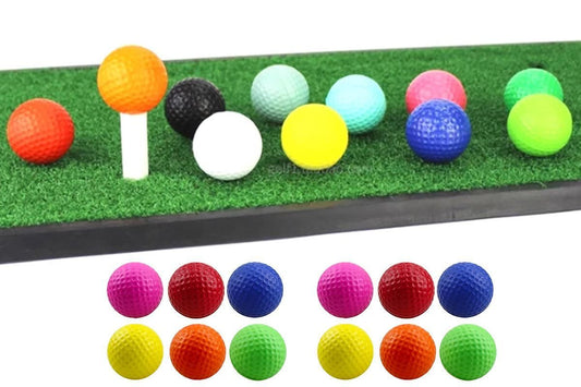 PU Sponge Ball 24Pcs Golf Practice Foam Balls Indoor Outdoor Training Ball V1308-DSZKI-444