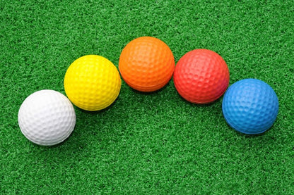 PU Sponge Ball 24Pcs Golf Practice Foam Balls Indoor Outdoor Training Ball V1308-DSZKI-444