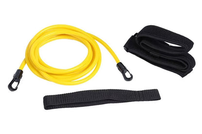 Swim Trainer Waist Belt with Swimming Resistance Tether Leash for Pool Training - Yellow V1308-DSZKI-445-2
