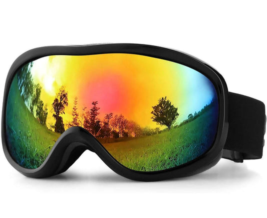Ski Goggles Over Glasses with Dual lens, Anti-fog Anti-UV Snow Goggle for Men Women Youth Skiing V1308-DSZKI-447-1