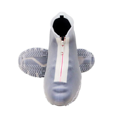 Waterproof Silicone Shoe Covers Reusable Overshoes - Transparent - XL V1308-DSZKI-450-4