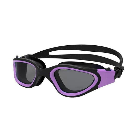 Adult Swimming Goggles Large Frame Anti-Fog UV Protection Silicone Waterproof Swim Glasses Mirrored Lens for V1308-DSZKI-464-1
