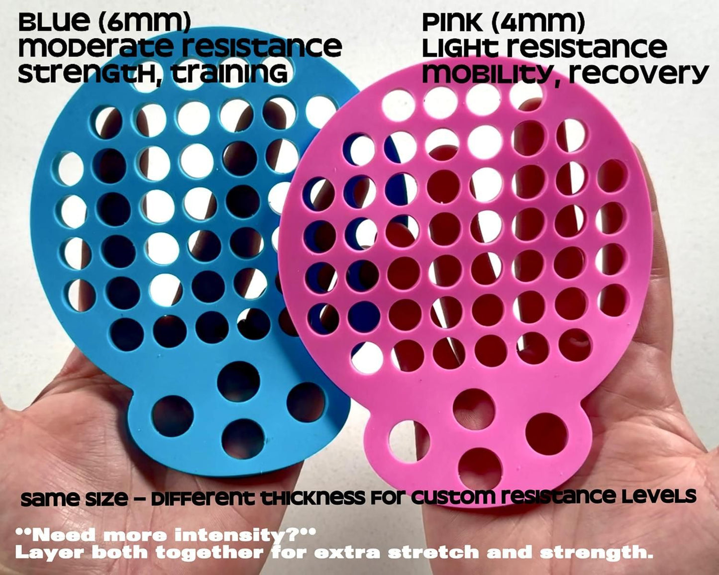 Finger Stretcher Hand Exerciser 2 Pack for Grip and Rehab V1308-DSZKI-467